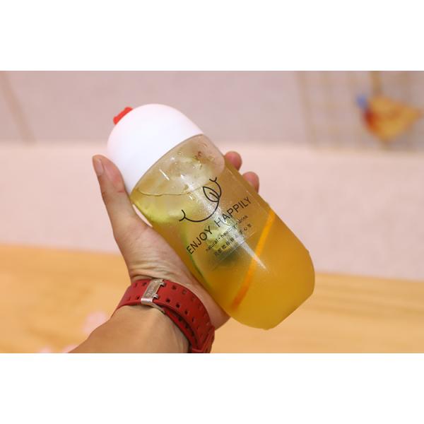 Quality Insulation Handle Convenient Beverage Storage Clear Milk Tea Bottles for sale