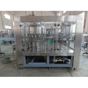 Buy cheap Soda Washing Filling Capping Machine 4Kw With 6 pcs Capping Head from wholesalers