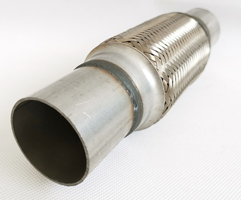 Buy cheap 2" 51mm 102mm Flexible Exhaust Pipe Automotive Ss304 With Nipple And Wire Braid from wholesalers