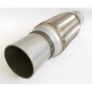 Buy cheap 2" 51mm 102mm Flexible Exhaust Pipe Automotive Ss304 With Nipple And Wire Braid from wholesalers