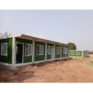 Buy cheap Detachable Container House With Rock Wool Sandwich Panel Door And Aluminum Alloy Door from wholesalers
