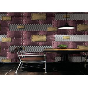 Buy cheap Metallic PVC Waterproof Wallpaper Modern Style Water Resistant With 0.53m Width from wholesalers