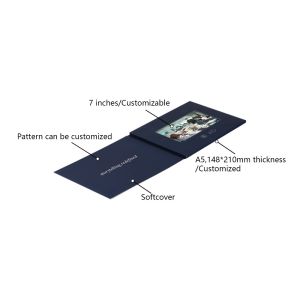 Buy cheap ODM LCD Video Brochure Card promotional for marketing 148×210mm size from wholesalers