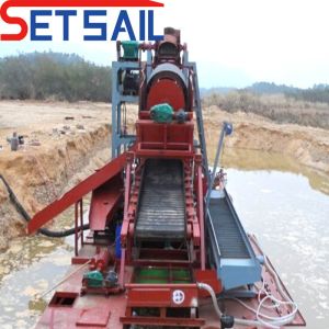 Buy cheap Gold and Diamond Mining Dredger Equipped with QHCBD-3 Diesel Engine Generator Sets from wholesalers