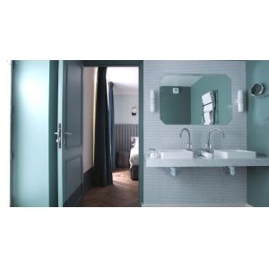 Buy cheap Rwanda luxury bedroom furniture of fabric bed for hotel room with wood desk table and living room sofa set from wholesalers