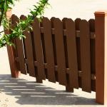 Buy cheap Paint Free Outdoor Pvc Strip WPC Fence Panels Wood Garden Fencing from wholesalers