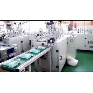 Buy cheap integrated Intelligent Folded Antiviral Earloop Mask Machine from wholesalers