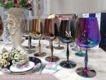 Buy cheap Glassware Decoration PVD Coating Service , Pruple Color PVD Glass Coating Service from wholesalers