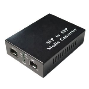 Buy cheap SFP To SFP Manageable Data Ethernet Media Converter Auto Negotiation Function from wholesalers