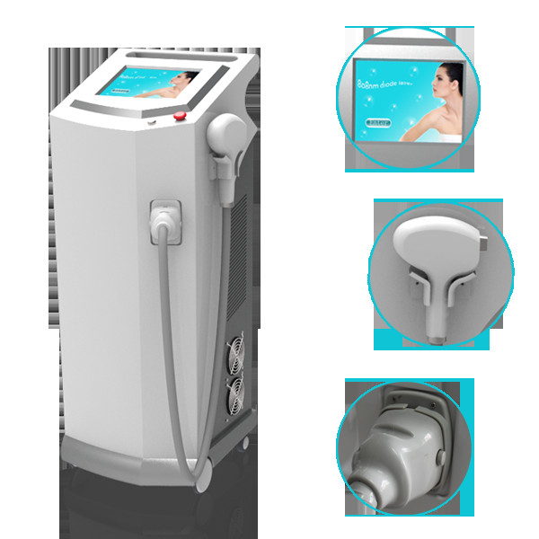 Quality Diode Upper Lip Laser Hair Removal Machine 800nm Air Cooling System for sale