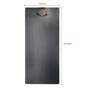 Buy cheap Lightweight 200W Flexible Solar Panel with Carbon Fiber from wholesalers