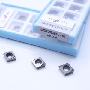 S1 Sharp Finish Chip Breaker Cermet CNC Turning Inserts CCGT03 CCGT04 CCGT06