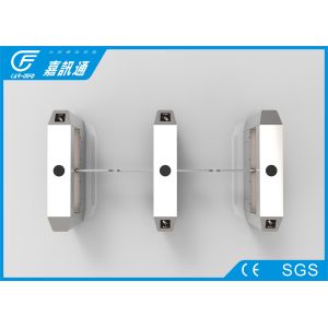 Buy cheap Turnstile Security Systems Bi - Directional , Rfid Reader Rotating Security Gates from wholesalers