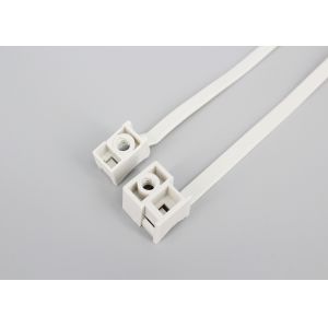 Buy cheap DEMOELE Saddle mounting cable ties with plastic screw from wholesalers