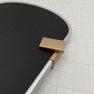 HIGOOO Custom Boomstick Pickleball Paddle14/16mm Electroplated Shiny Edge Metal