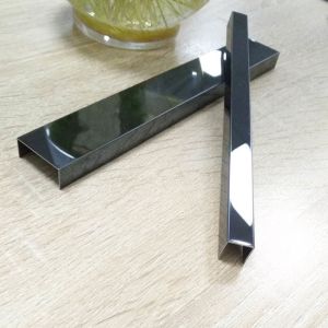 Buy cheap SS316 201 430 Black Steel U Channel Tile Trim For Interior Decoration from wholesalers