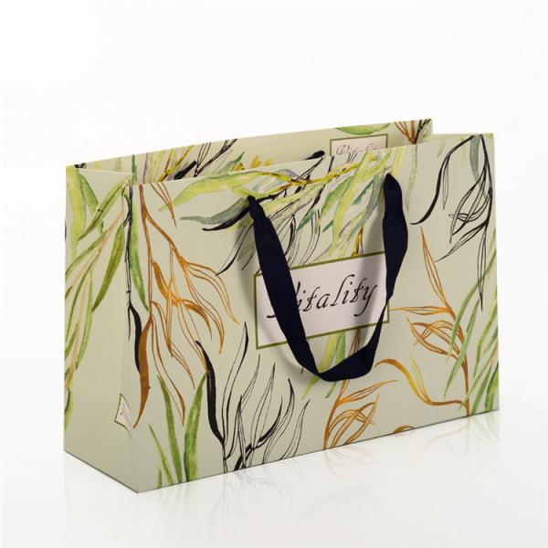 Buy cheap Promotion Use Printed Paper Bags With Personalization Logo OEM Service from wholesalers