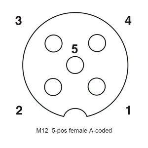 Buy cheap Male Female M12 Circular Waterproof Connector X Cording 5 Pin Cable Connector IP68 from wholesalers