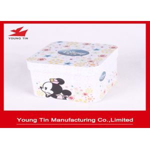 Buy cheap Candy Packaging Square Metal Tins Container from wholesalers