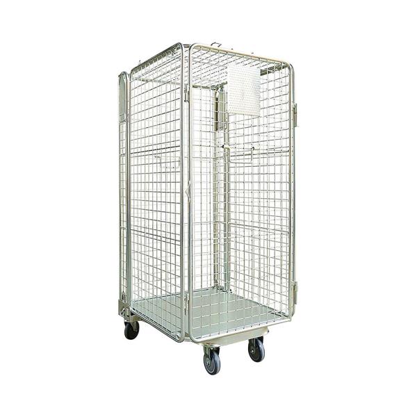 Buy cheap Warehouse Transport Logistics Trolley Folding Nestable Roll Container Trolley from wholesalers