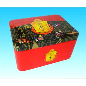 Buy cheap Waterproof Tea Tin Boxes ISO9001 CMYK 4C Metal Storage Case from wholesalers