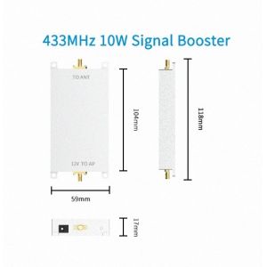 430-434MHz RF Amplifier Module With 40dBm Output Easy Installing