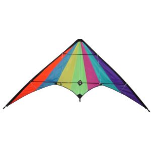 Buy cheap 100% Nylon Rainbow Delta Kite 2-6bft Swing Range Dual Line Type Custom Logo from wholesalers