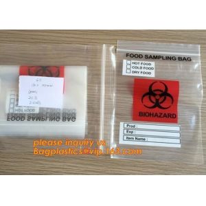 Buy cheap Medical First Aid Kit Empty Bag, medical pill zip lock bag, resealable medical exit bag with k for tobacco packs from wholesalers