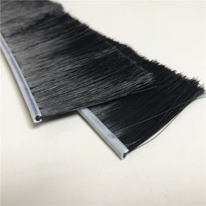 Buy cheap Durable Metal Channel Strip Brushes Dust Proof Windproof Nylon Door Bottom Brush Seal from wholesalers