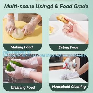 Buy cheap Compostable Food Prep Disposable Gloves Restaurant Grade Safe For Cooking Handling Serving PLA Plant-Based Eco Friendly from wholesalers