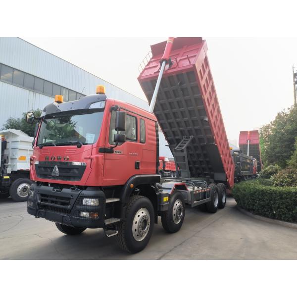 Quality 8 × 4  Lhd 12 Wheels Sinotruk Tipper 400Hp Euro 2 for sale