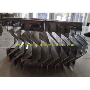 Buy cheap Absorber Tower 170mm Vane Pack Chevron Demister Mesh from wholesalers