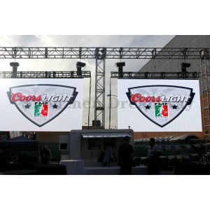 Buy cheap 8mm Pixel Full Color Outdoor LED Screen Rental Epistar 6500 Nits For Open Stage Church from wholesalers