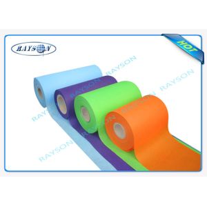 Tessuto Non / SpunBonded Non Woven Fabric Soft Feeling , Nontextile Recyclable