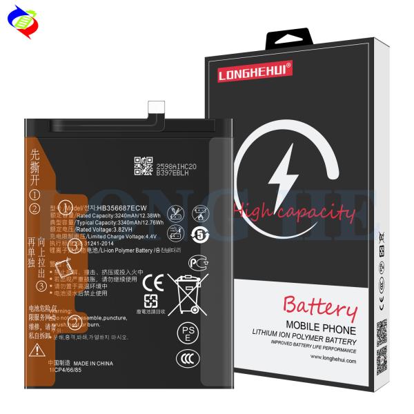 Buy cheap HB356687ECW Li-ion Polymer Battery for Huawei NOVA2 PLUS NOVA4E NOVA2S MATE SE P30 Lite 3340mAh 3.82V from wholesalers