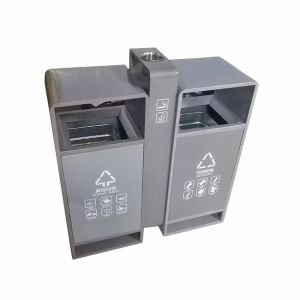 Buy cheap factory Eco-friendly 316L Stainless Steel Trash Bin In Seaside Beach from wholesalers