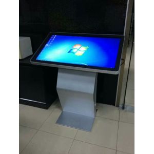 Buy cheap WIFI K - Shape Intel I3 / I5 / I7 Digital Signage Kiosk With Win 7, Low Power Consumption from wholesalers
