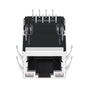 Buy cheap 74980104400 Tab Up RJ45 Integrated 10 / 100M Magnetics With LED LPJ16611A4NL from wholesalers
