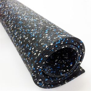 Buy cheap Black Rubber Floor Rolls 1.25m 1.22m 1m Exercise Flooring Rolls from wholesalers