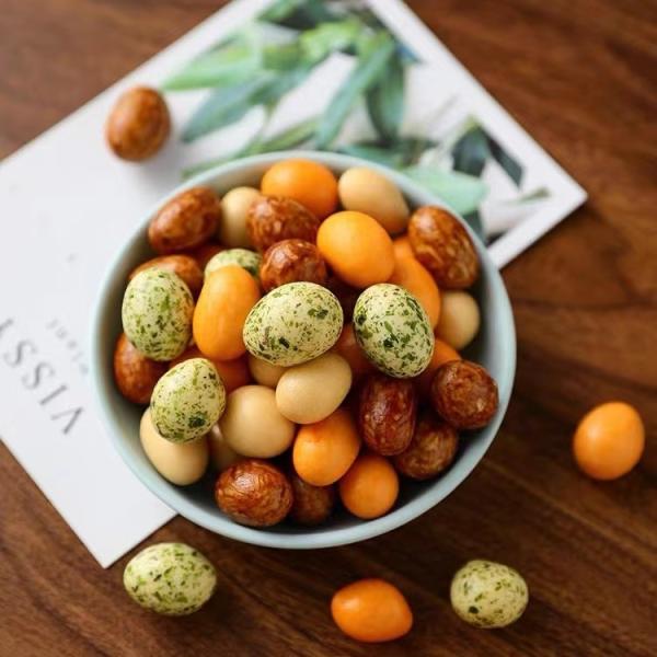 Buy cheap Various Flavors Seaweed Coated Peanuts Baked Crispy Roasted Chickpeas from wholesalers