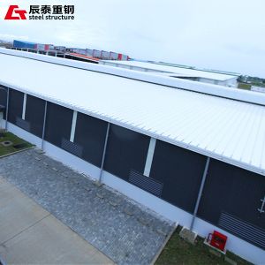 Buy cheap Wide Span Prefab Steel Frame Buildings , Metal Warehouse Construction Weatherproof from wholesalers