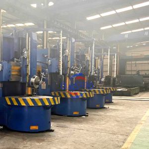 Buy cheap Manual Vertical Turning Lathe Machine 1200mm Capacity 1.5 Tons from wholesalers