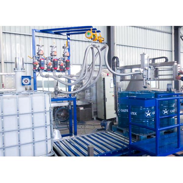 25L/60L/200L/IBC Filling Nozzle Replaceable Semi Auto Liquid Pallet Filling