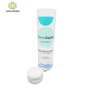 Buy cheap PE 4 OZ Plastic Cosmetic Tubes Matte Offset Printing White Flip Cap from wholesalers