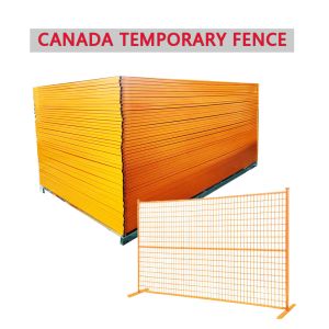 UV Treated Galvanized Temporary Construction Fence Round Square Feet
