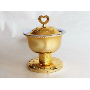 Buy cheap Arab high-grade fine silver goblet circular Sugar Bowl from wholesalers