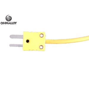 Buy cheap Thermocouple Connector ANSI Standard K Type Flat Pin High Accuracy Fast Response from wholesalers