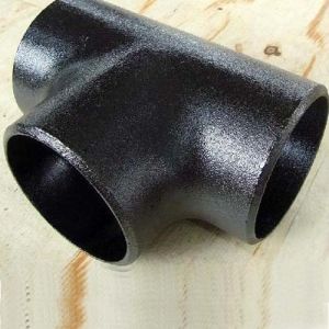 China Cold Rolled ASME B16.9 60mm Thickness Steel Pipe Tee on sale