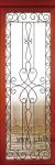Buy cheap 22x48 Inch Wrought Iron Glass Hot Resistance Entry Door Low E Glass from wholesalers