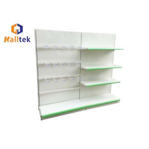 Buy cheap Metal Multi Tier Heavy Duty Grocery Store Shelves Advertising For Hypermarket from wholesalers